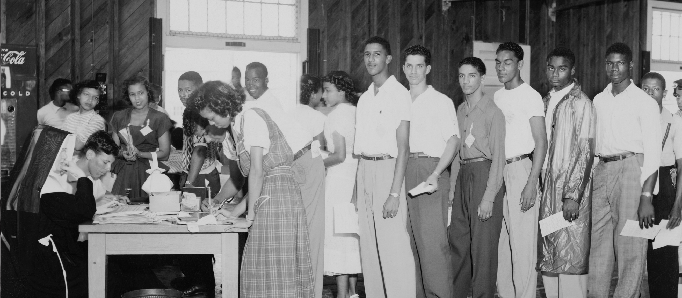 Freshmen registraton 1949