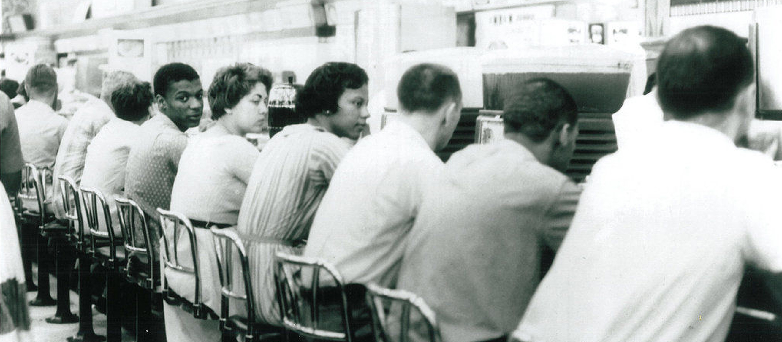 banner Jerome Smith Oretha Castle Sit in 1960